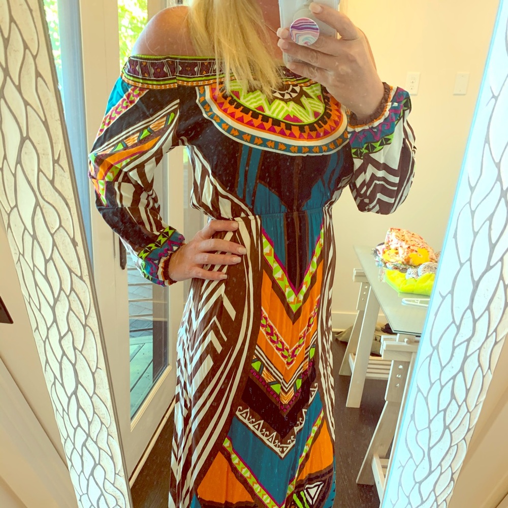 Print Maxi Dress